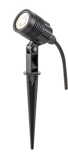 Miniproiector LED exterior Turda, negru, 3W, 260lm, 4000K, IP65, Rabalux, 7060