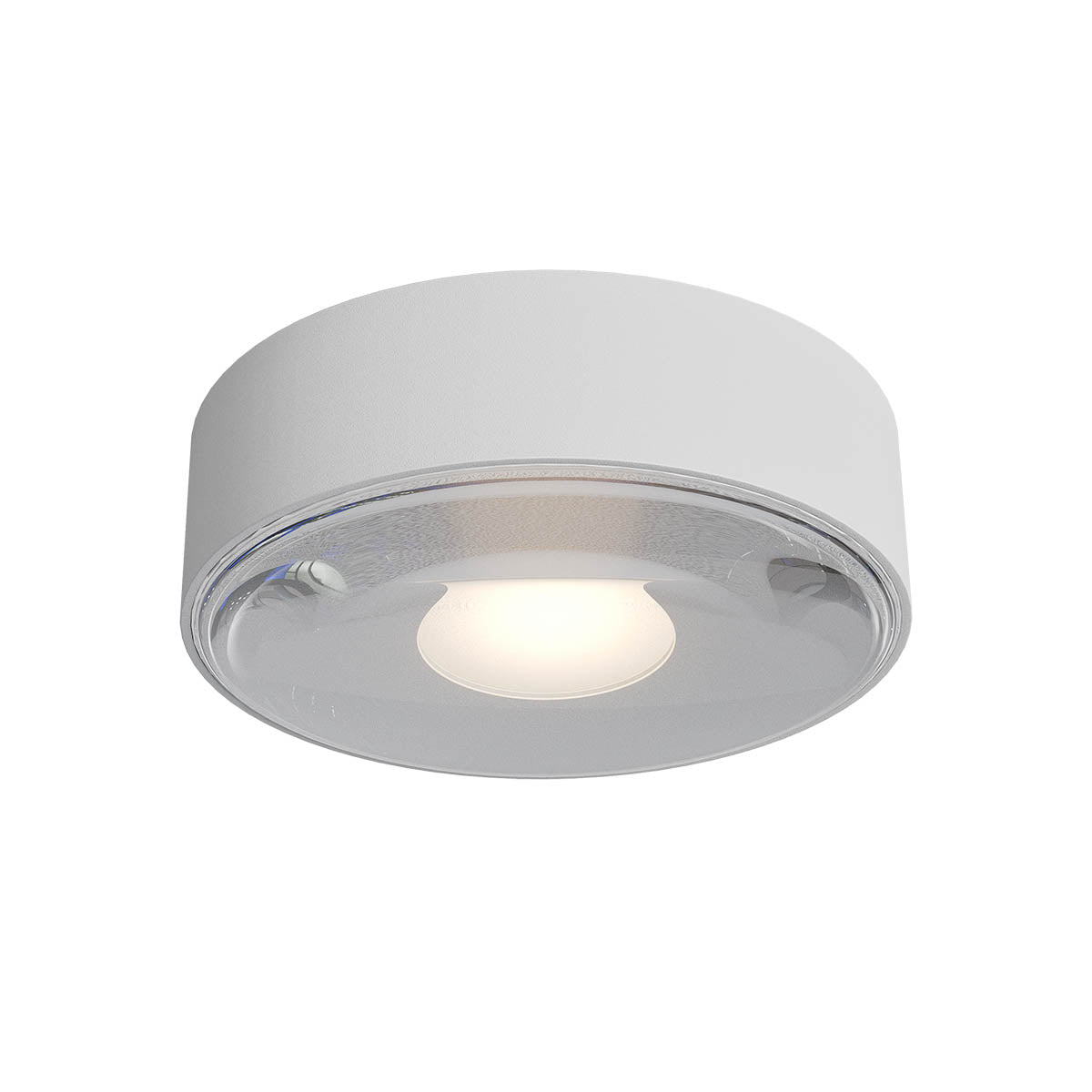 Plafoniera exterior LED Log, alb mat, 6W, 590lm, 3000K, IP65, Redo, 90411