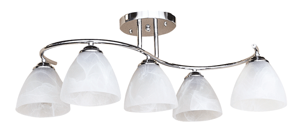 Lustra 5XE27  , crom