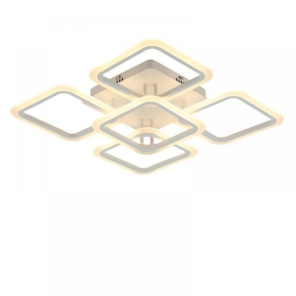 LUSTRA LED CU TELECOMANDA PATRATA 610x90mm