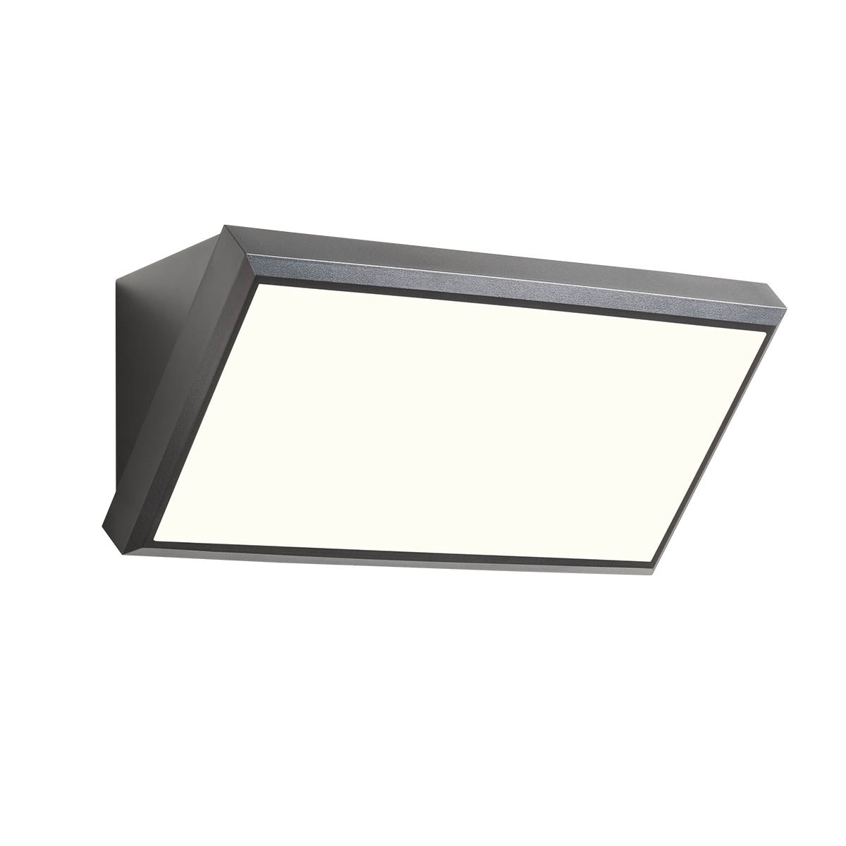 Aplica LED exterior Mako, gri inchis, 21W, 2205lm, 3000K, IP65, Redo, 90160