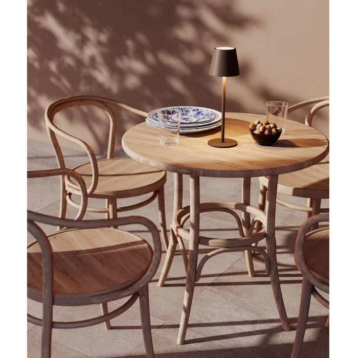 Veioza exterior LED Moby, corten, 3.5W, 195lm, 3000K/4000K/5000K, H.35cm, IP44, Smarter, 90574