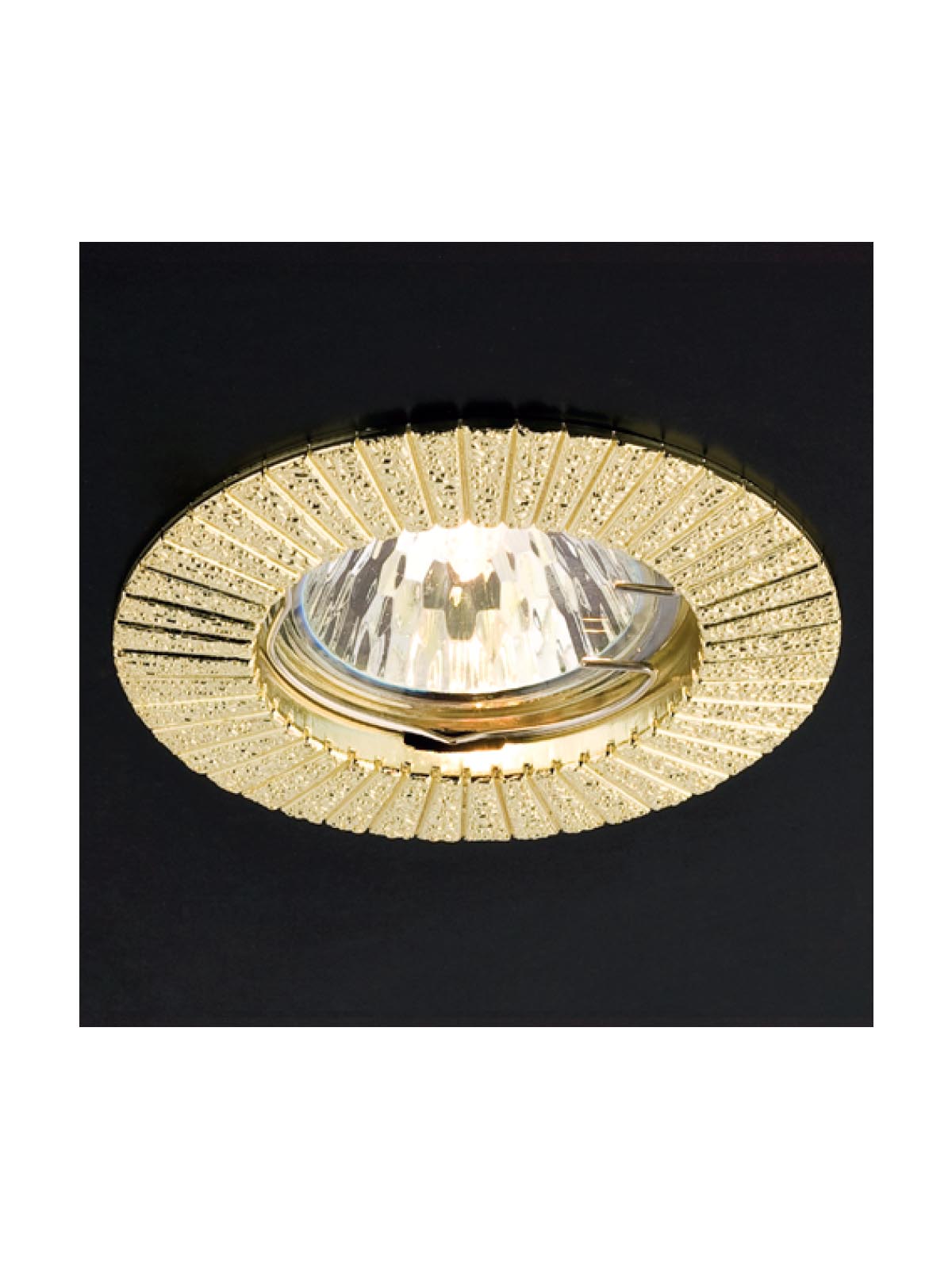 Spot incastrat MT 101, auriu, 1XGU10, Smarter 70195