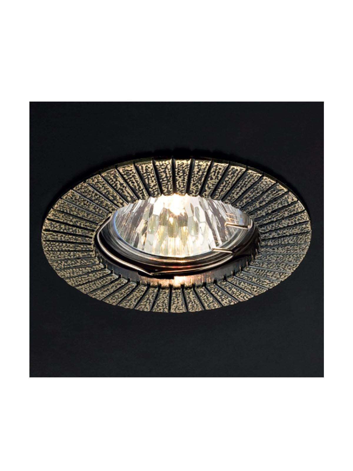 Spot incastrat MT 101, alama antica, 1XGU10, Smarter 70196