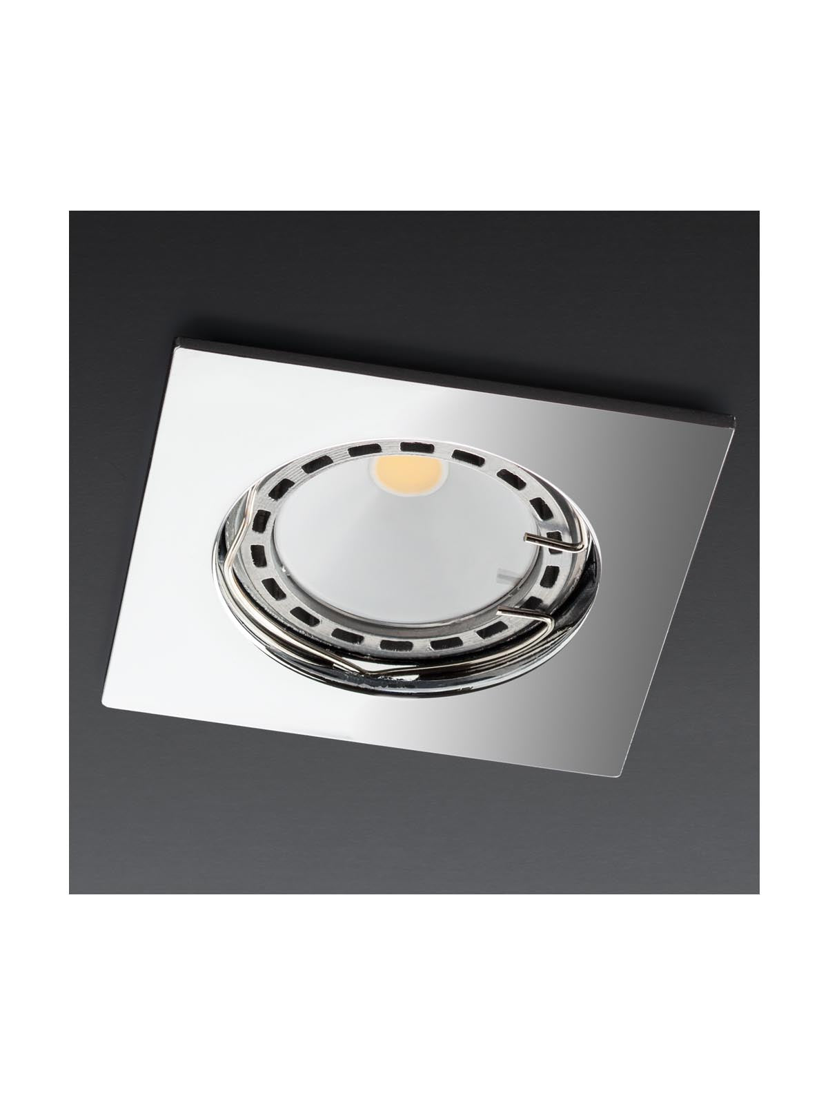 Spot incastrat MT 122, crom, 1XGU10, Smarter 70328