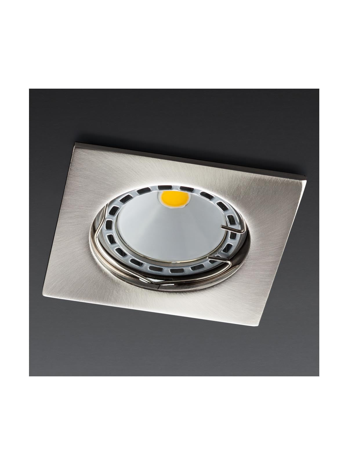 Spot incastrat MT 122, nichel mat, 1XGU10, Smarter 70331