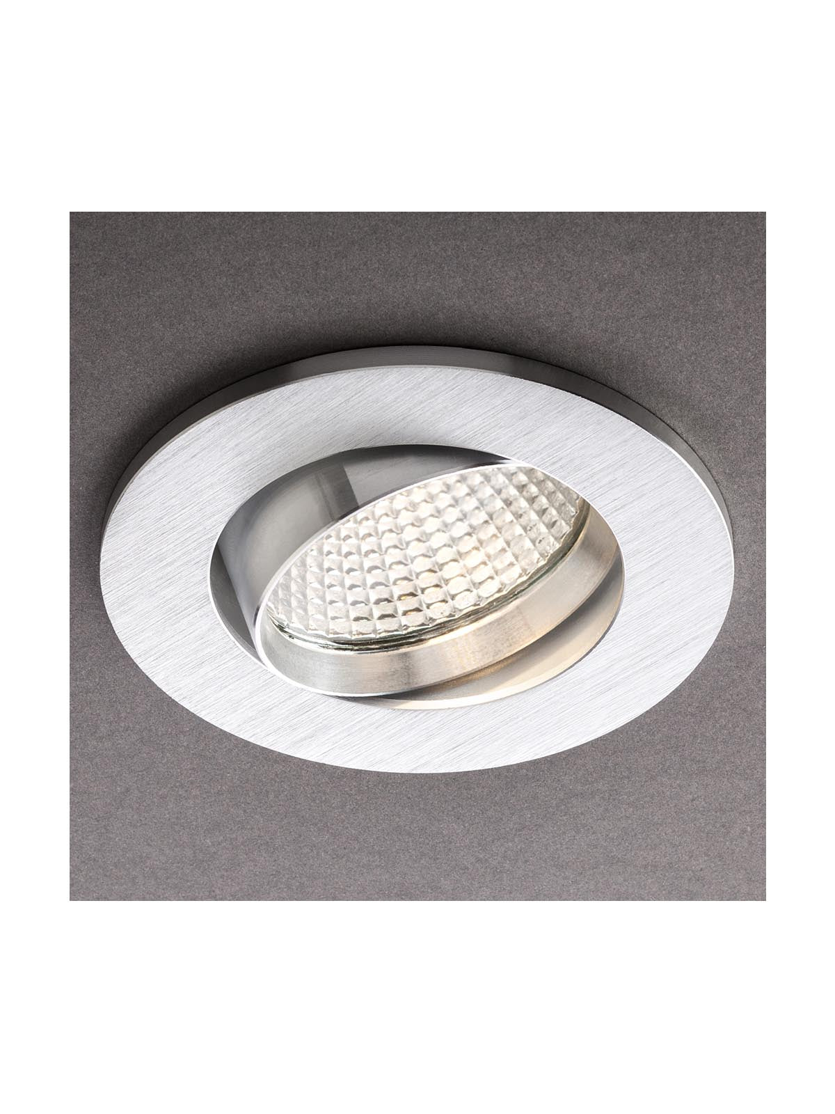 Spot incastrat MT 128 LED, aluminiu, LED 5W, 4000K, 368 lm, Smarter 70364