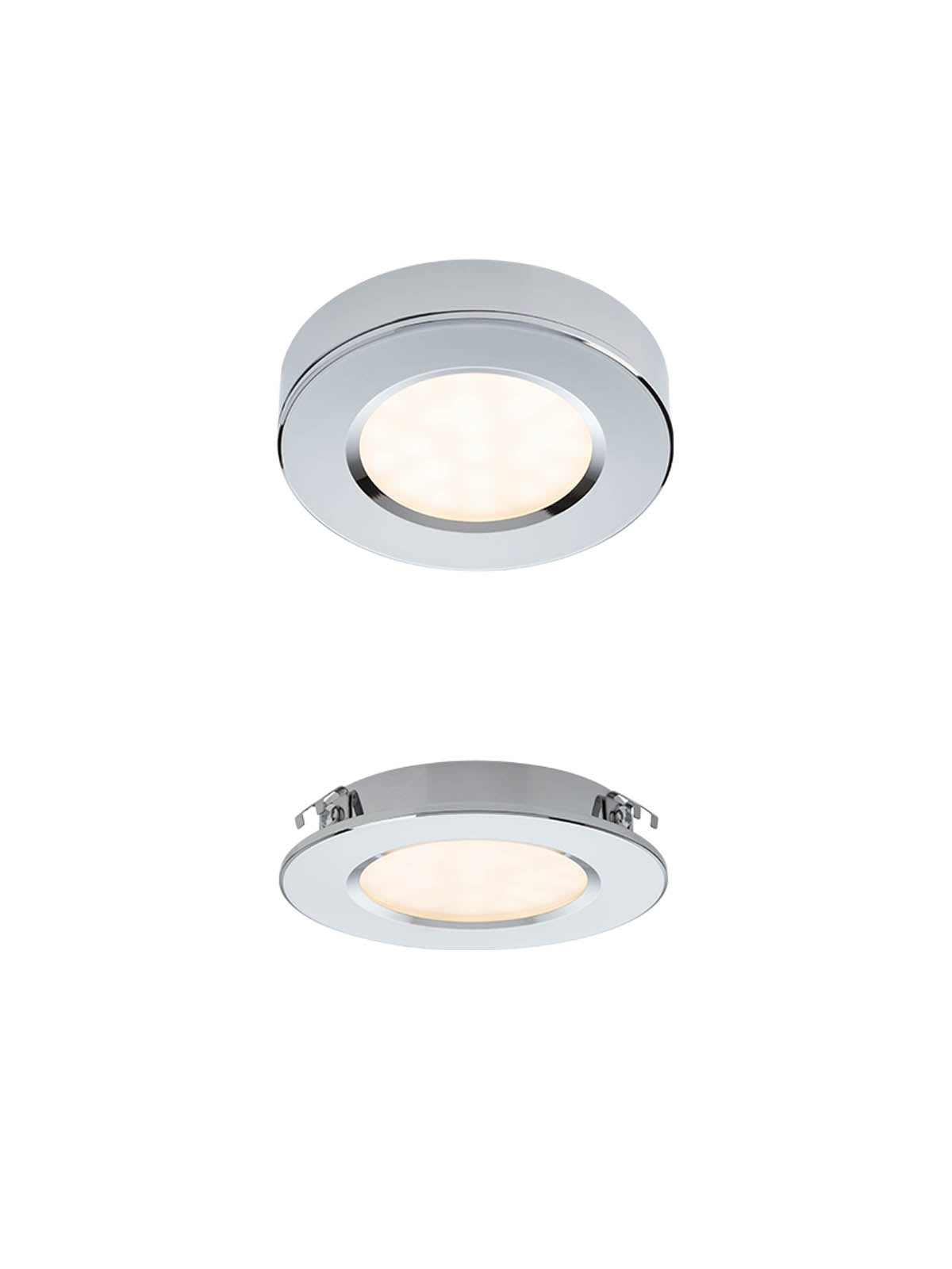 Spot incastrat MT 142 LED, crom, LED 3W, 4000K, 381 lm, Smarter 70369
