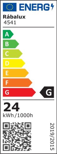 Plafoniera Murry, alb, 1440lm, LED 24W, 3000-6000K, Rabalux 4541