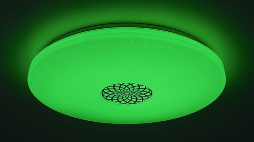 Plafoniera Ophelia, crom, 3200lm, LED 40W, 3000-6500K, Rabalux 5365