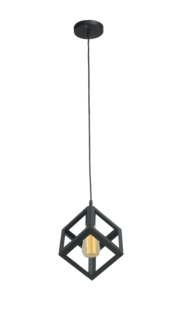 Pendul Onyx Negru 1xE27 60W