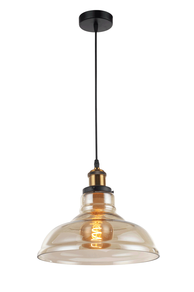Pendul Tesla Negru 1xE27 40W
