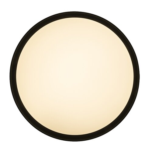 Plafoniera LED Achilles, negru, 40W, 3200lm, 2700-6500K, RGB, WIFI, IP20, Rabalux, 3146