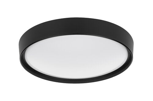 Plafoniera LED Achilles, negru, 40W, 3200lm, 2700-6500K, RGB, WIFI, IP20, Rabalux, 3146