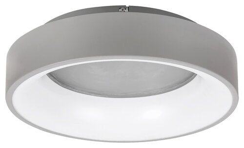Plafoniera LED Adeline, gri, 24W, 1500lm, 3000K-6000K, IP20, Rabalux, 3928
