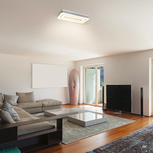 Plafoniera LED Alana, alb mat, 40W, 2400lm, 3000K, IP20, Rabalux, 5648