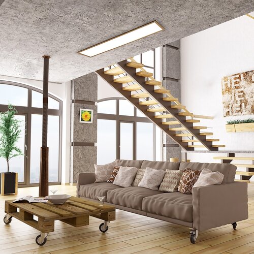 Plafoniera LED Almond, fag, 40W, 4200lm, 4000K, IP20, Rabalux, 6909