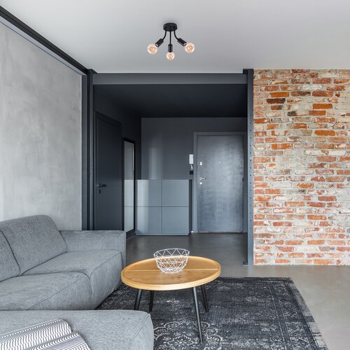 Plafoniera Almus, negru, 3xE27, IP20, Rabalux, 6808