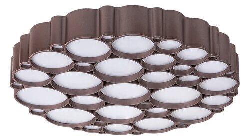 Plafoniera LED Andela, maro, 48W, 2956lm, 4000K, IP20, Rabalux, 6040