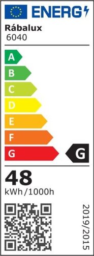 Plafoniera LED Andela, maro, 48W, 2956lm, 4000K, IP20, Rabalux, 6040