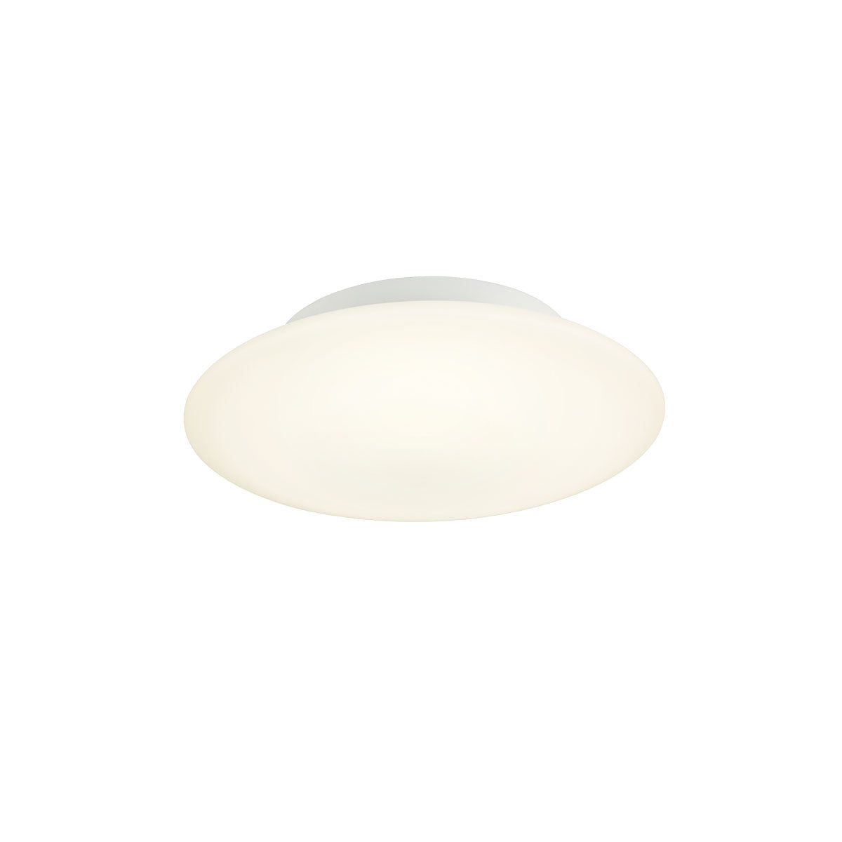 Plafoniera baie LED Antiba, alb, sticla, 17W, 1775 lm, 3000K, IP44, D.28cm, Redo, 01-2988