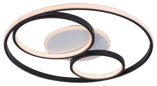 Plafoniera LED Aquila, negru, 50W, 2300lm, 3000-6000K, IP20, Rabalux, 3335