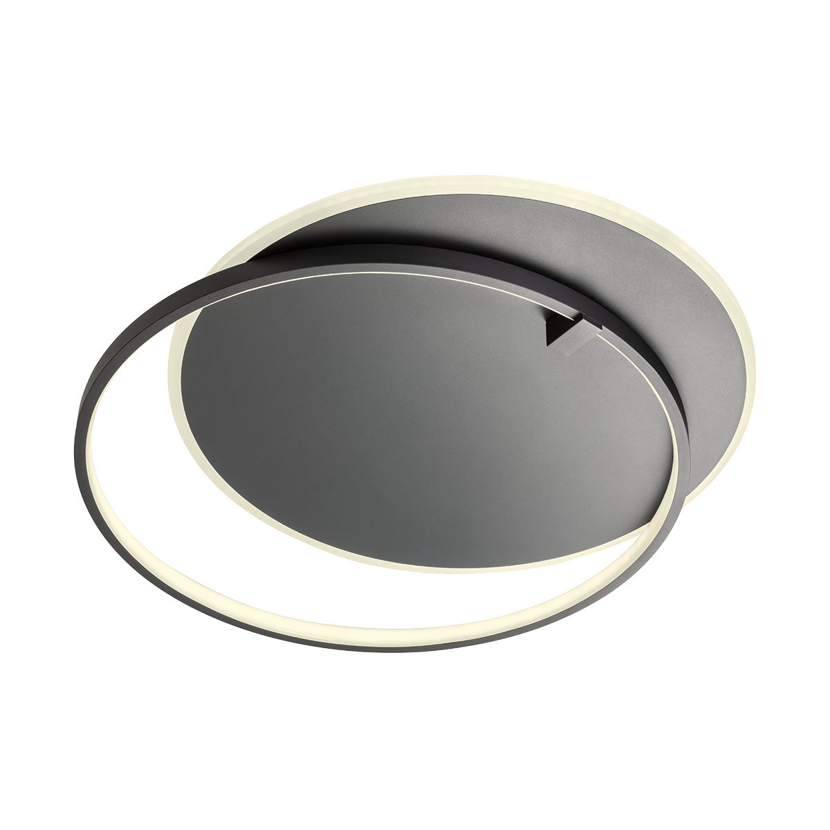 Plafoniera LED Arp, negru mat, 45W, 5581lm, 3000K, IP20, Smarter, 01-2660