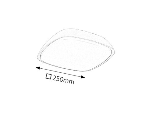 Plafoniera LED exterior Austin, antracit, 20W, 2000lm, 4000K, D.25cm, IP65, Rabalux, 8797