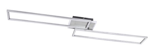 Plafoniera LED Benedick, argintiu/aluminiu slefuit, 40W, 3050lm, 2700-6500K, IP20, Rabalux, 71015