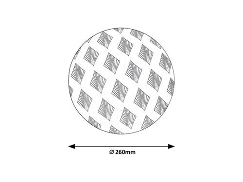 Plafoniera LED Benita, cu model alb, 18W, 900lm, 4000K, IP20, Rabalux, 3077