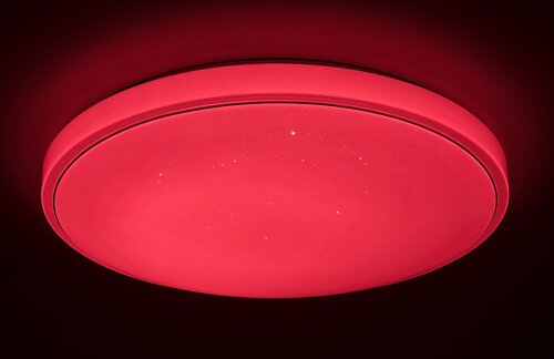 Plafoniera LED Bruce, alb, 40W, 3300lm, 3000-6000K, RGB, IP20, Rabalux, 2117