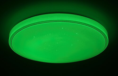 Plafoniera LED Bruce, alb, 40W, 3300lm, 3000-6000K, RGB, IP20, Rabalux, 2117