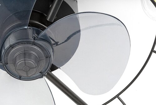 Plafoniera Cadmus cu ventilator, negru, 3xE27, IP20, Rabalux, 71043