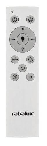 Plafoniera LED Calvin, alb, 40W, 3200lm, 3000-6000K, IP20, Rabalux, 3015