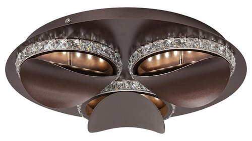 Plafoniera LED Capriana, maro metalizat, 18W, 720lm, 4000K, IP20, Rabalux, 5050