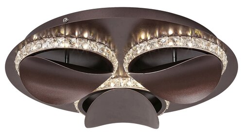 Plafoniera LED Capriana, maro metalizat, 18W, 720lm, 4000K, IP20, Rabalux, 5050