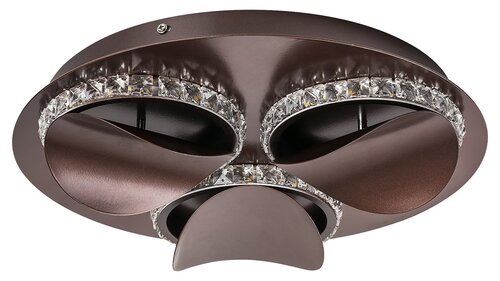 Plafoniera LED Capriana, maro metalizat, 18W, 720lm, 4000K, IP20, Rabalux, 5050