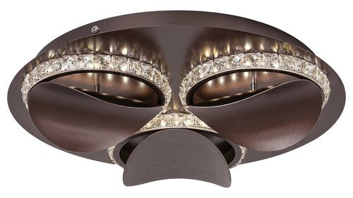 Plafoniera LED Capriana, maro metalizat, 18W, 720lm, 4000K, IP20, Rabalux, 5050