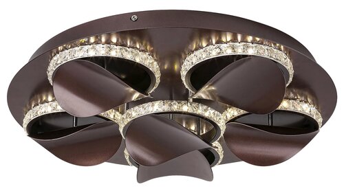 Plafoniera LED Capriana, maro metalizat, 36W, 1440lm, 4000K, IP20, Rabalux, 5051