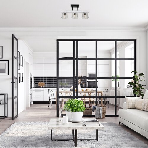 Plafoniera Cardamom, stejar invechit, 3xE14, IP20, Rabalux, 3119