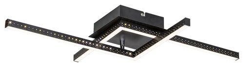 Plafoniera LED Casimir, negru mat, 23W, 1250lm, 4000K, IP20, Rabalux, 5267
