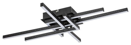 Plafoniera LED Casimir, negru mat, 35W, 1970lm, 4000K, IP20, Rabalux, 5268
