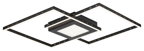 Plafoniera LED Casimir, negru mat, 40W, 2000lm, 4000K, IP20, Rabalux, 5269