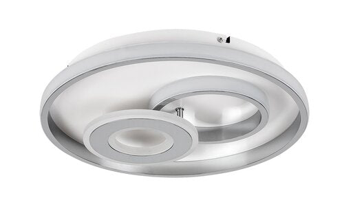 Plafoniera LED Celinda, crom, 40W, 2000lm, 4000K, IP20, Rabalux, 5230