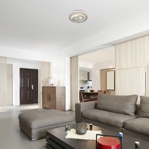 Plafoniera LED Celinda, crom, 40W, 2000lm, 4000K, IP20, Rabalux, 5230