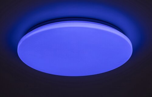 Plafoniera LED Cerrigen, alb, 48W, 3380lm, 3000-6500K, IP20, Rabalux, 71036