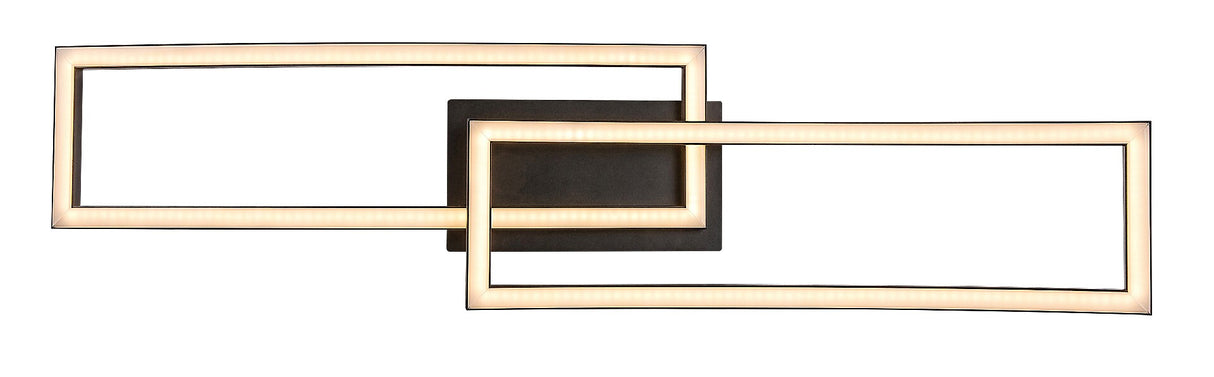 Plafoniera LED Cirilla, negru, 40W, 3180lm, 3000K, IP20, Rabalux, 71005