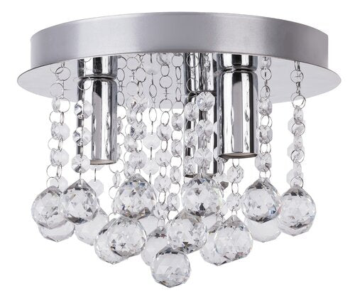 Plafoniera Corinna, crom, 3xE14, IP20, Rabalux, 2615