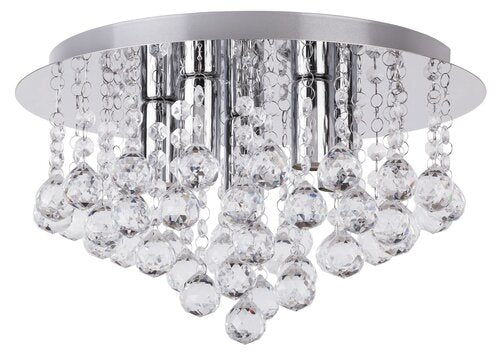 Plafoniera Corinna, crom, 5xE14, IP20, Rabalux, 2616