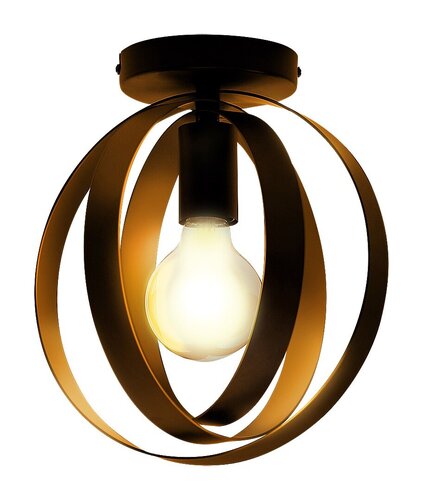 Plafoniera Cortado, negru, 1xE27, IP20, Rabalux, 5359